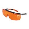 Óculos de Proteção Sobreponíveis 5x7 - Lente Laranja | Univet