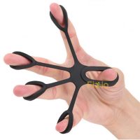 Finger Grip Silicone - Preto | Fixio